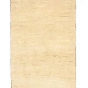 Biegacz Dywan Gabbeh - perski - 304 x 82 cm - beżowy