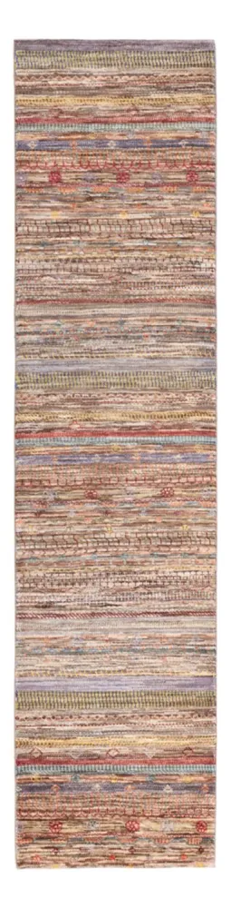 Biegacz Dywan Gabbeh - perski - 340 x 78 cm - wielokolorowy