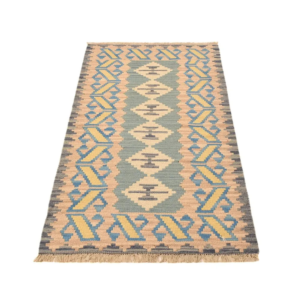 Biegacz Dywan Kelim - Orientalny - 192 x 80 cm - wielokolorowy