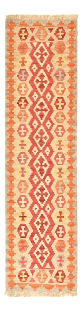 Biegacz Dywan Kelim - Orientalny - 199 x 55 cm - wielokolorowy