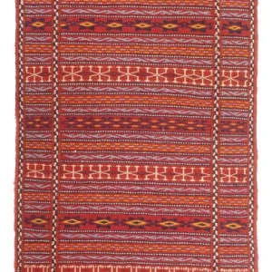 Biegacz Dywan Kelim - Orientalny - 200 x 70 cm - wielokolorowy