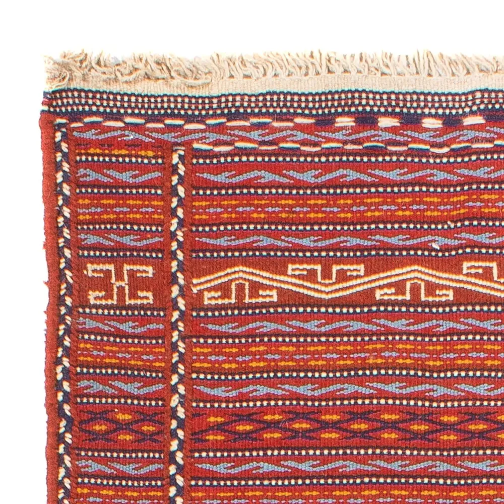 Biegacz Dywan Kelim - Orientalny - 200 x 70 cm - wielokolorowy
