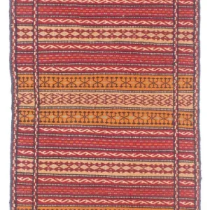 Biegacz Dywan Kelim - Orientalny - 200 x 70 cm - wielokolorowy