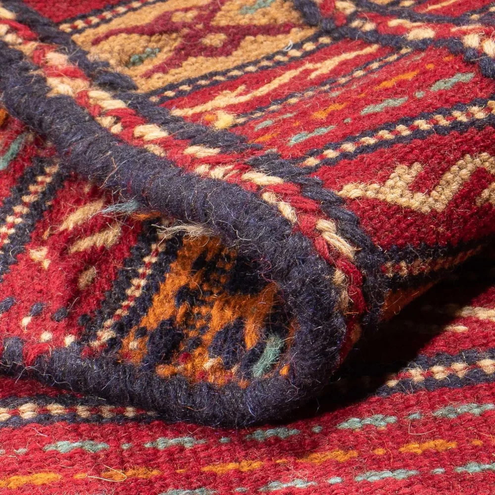 Biegacz Dywan Kelim - Orientalny - 200 x 70 cm - wielokolorowy