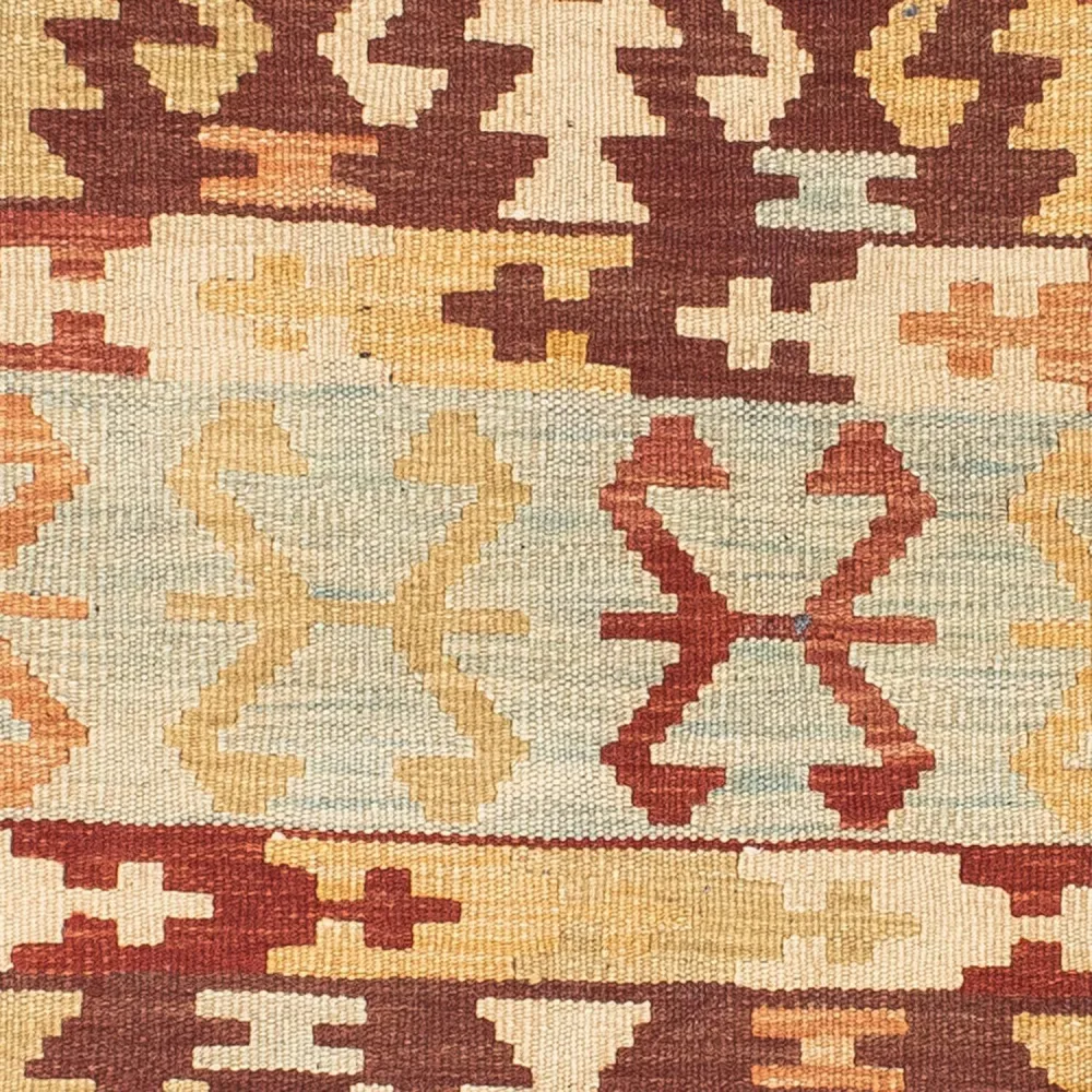 Biegacz Dywan Kelim - Orientalny - 209 x 72 cm - wielokolorowy