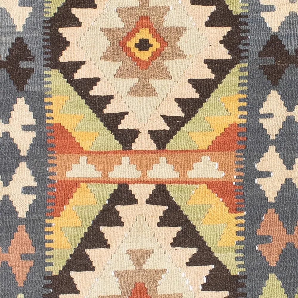 Biegacz Dywan Kelim - Orientalny - 230 x 69 cm - beżowy
