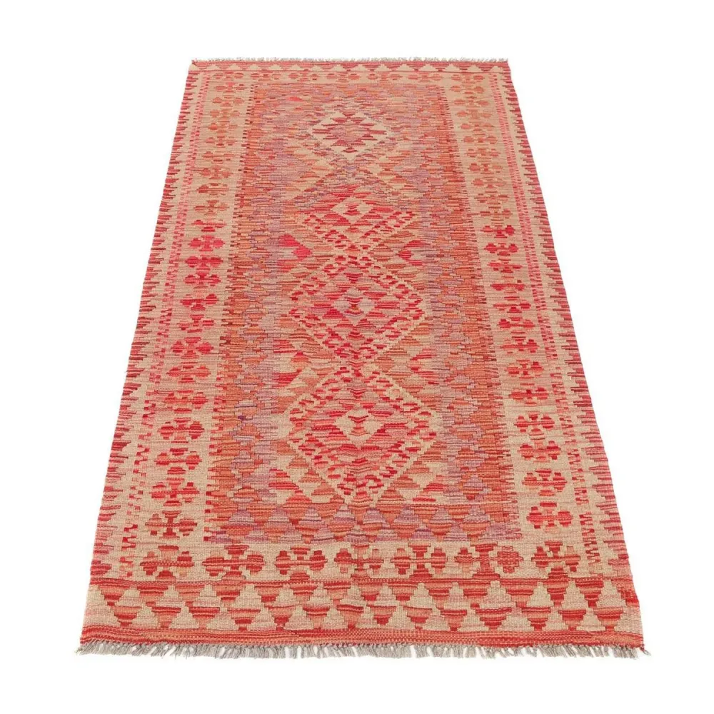 Biegacz Dywan Kelim - Splash - 185 x 101 cm - wielokolorowy