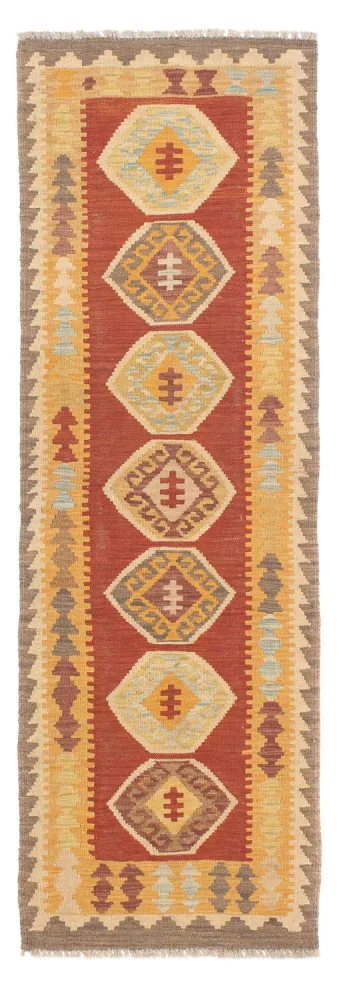 Biegacz Dywan Kelim - Splash - 192 x 63 cm - wielokolorowy
