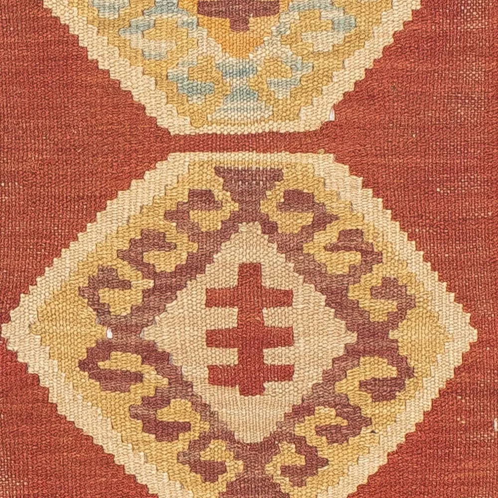 Biegacz Dywan Kelim - Splash - 192 x 63 cm - wielokolorowy