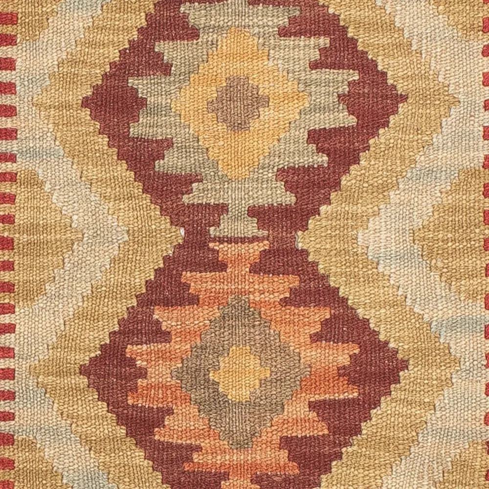 Biegacz Dywan Kelim - Splash - 194 x 69 cm - wielokolorowy