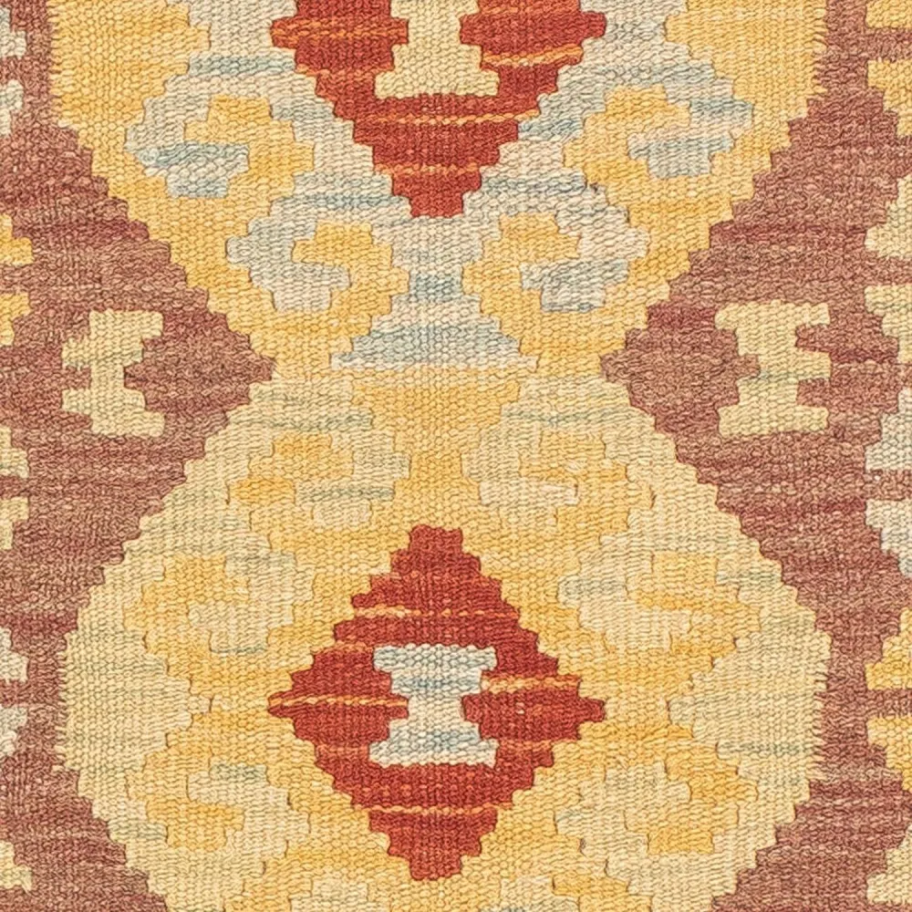 Biegacz Dywan Kelim - Splash - 197 x 67 cm - wielokolorowy