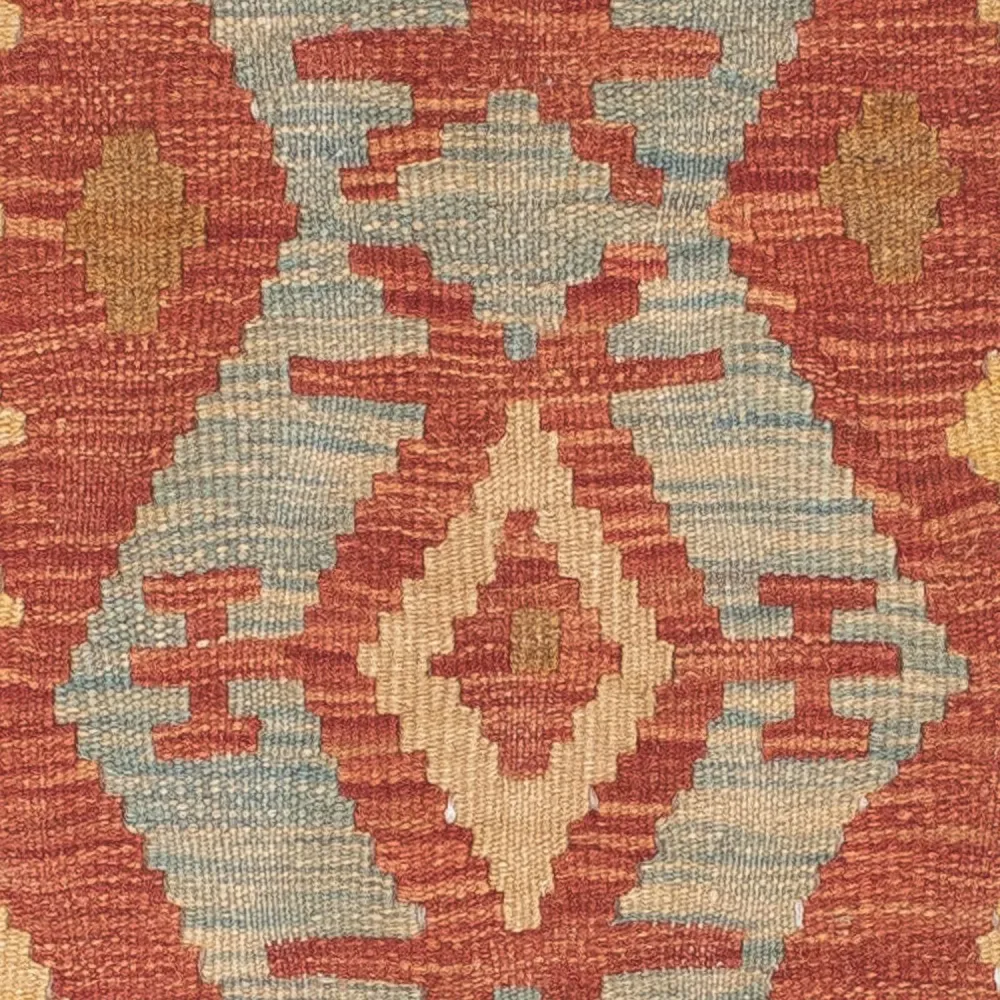 Biegacz Dywan Kelim - Splash - 202 x 65 cm - wielokolorowy