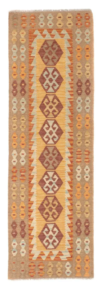 Biegacz Dywan Kelim - Splash - 204 x 65 cm - wielokolorowy