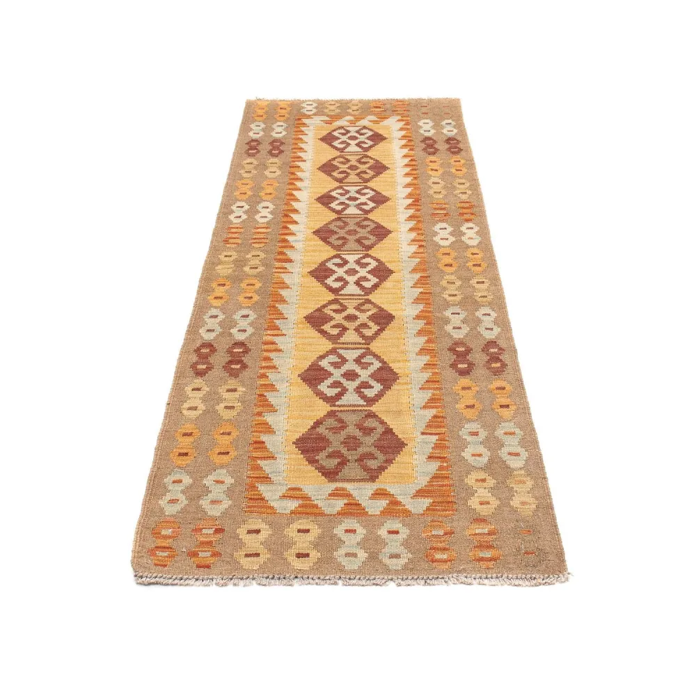 Biegacz Dywan Kelim - Splash - 204 x 65 cm - wielokolorowy