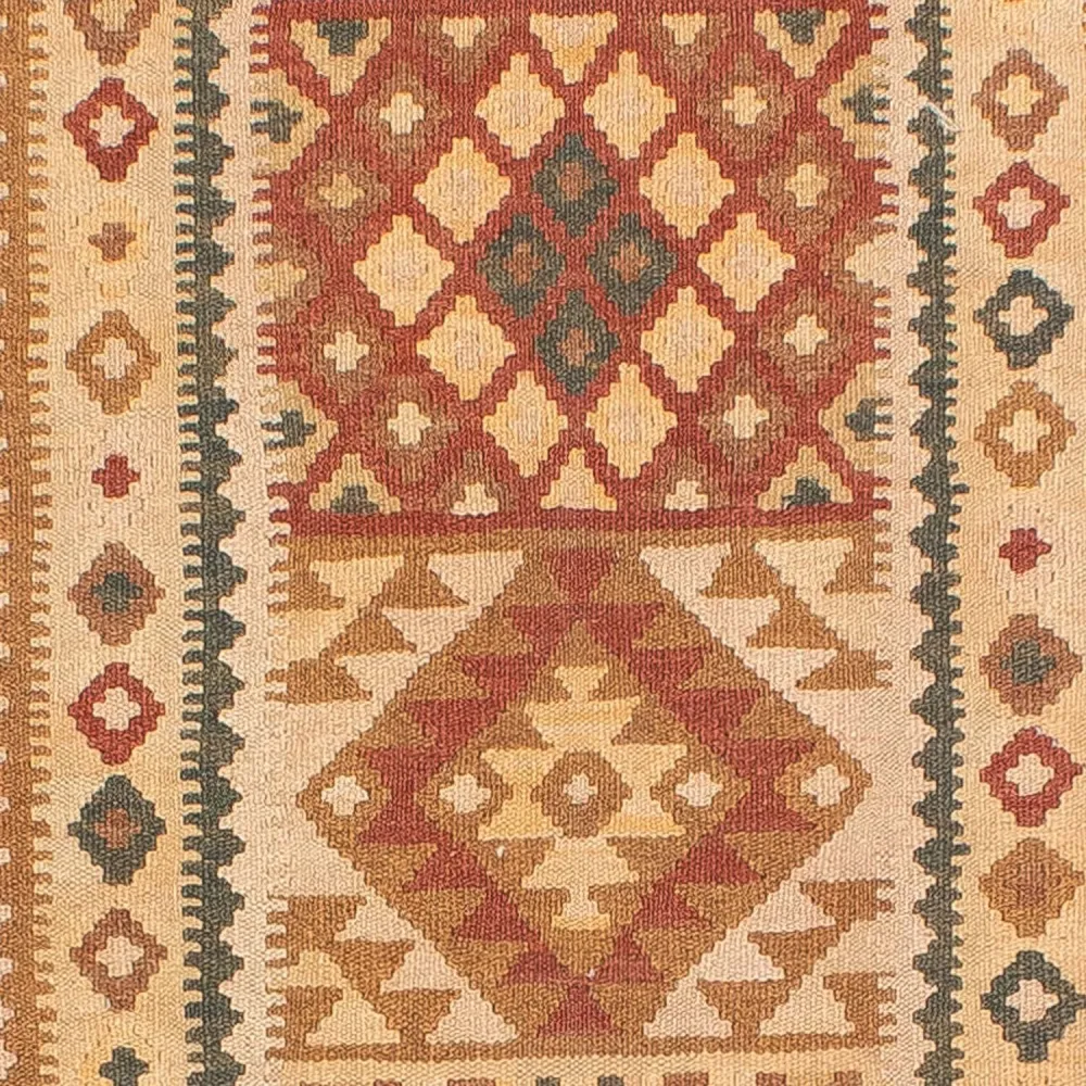 Biegacz Dywan Kelim - Splash - 371 x 88 cm - wielokolorowy