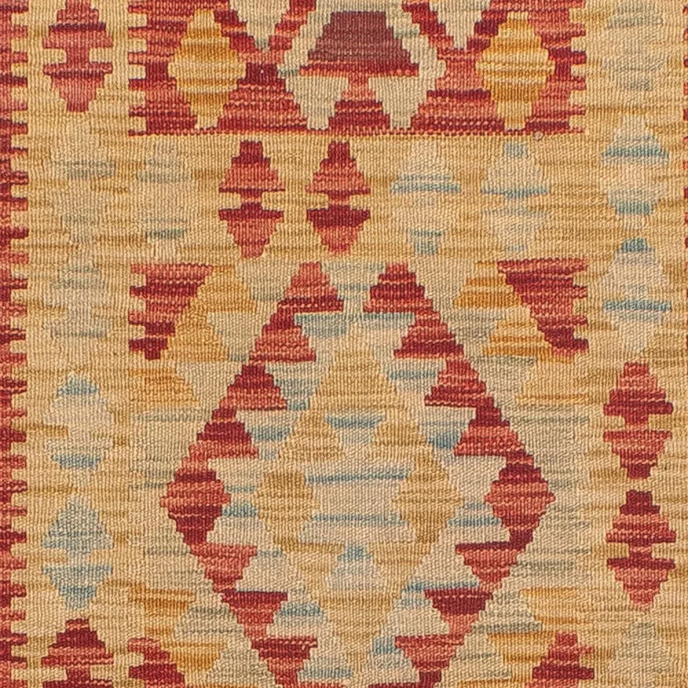 Biegacz Dywan Kelim - Splash - 389 x 77 cm - wielokolorowy