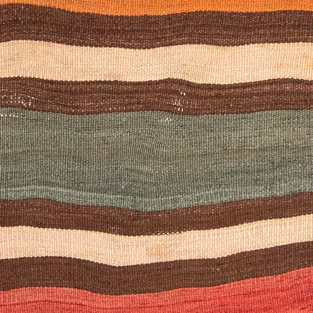 Biegacz Dywan Kelim - Stary - 175 x 75 cm - wielokolorowy