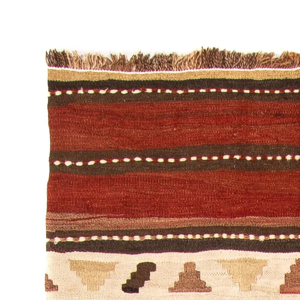 Biegacz Dywan Kelim - Stary - 290 x 90 cm - wielokolorowy