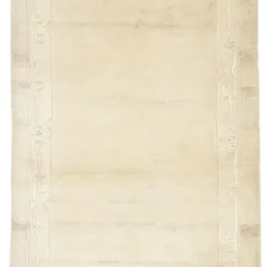 Biegacz Dywan z Nepalu - 195 x 74 cm - beżowy