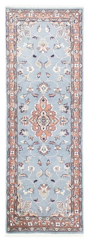 Biegacz Dywan orientalny - 187 x 63 cm - jasnoniebieski