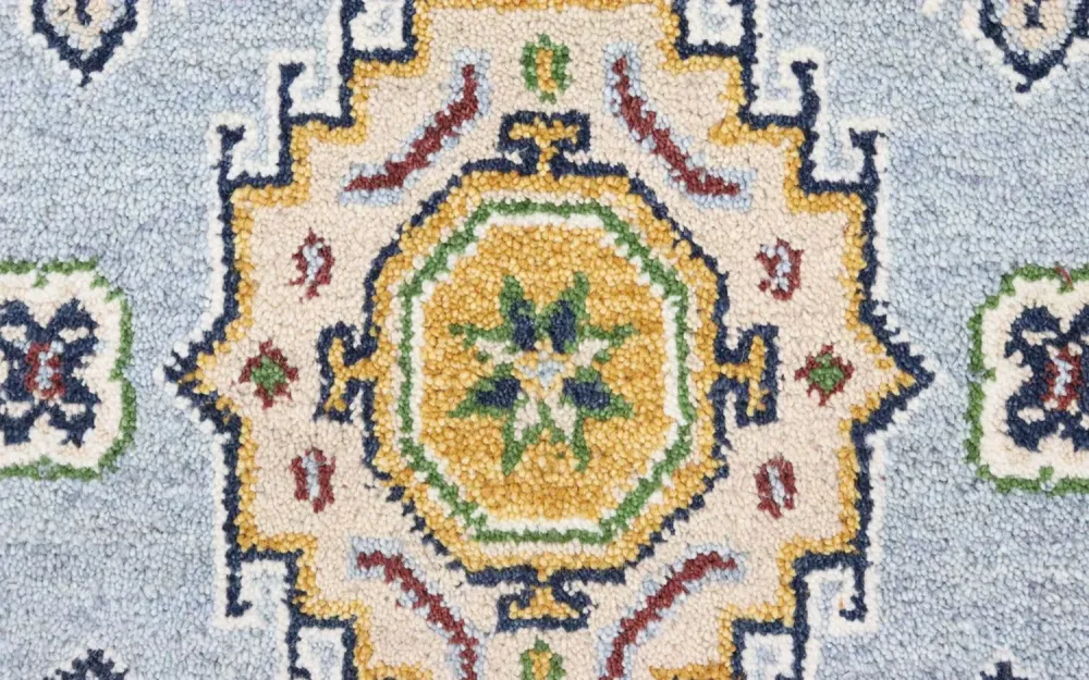 Biegacz Dywan orientalny - 300 x 82 cm - jasnoniebieski