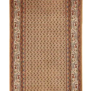 Biegacz Dywan orientalny - Mir - Indus - 284 x 70 cm - beżowy