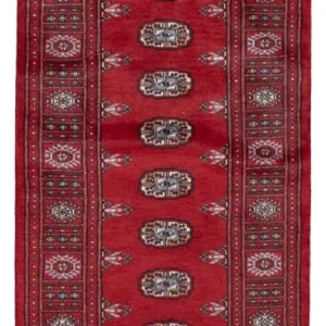 Biegacz Dywan pakistański - 179 x 79 cm - czerwony