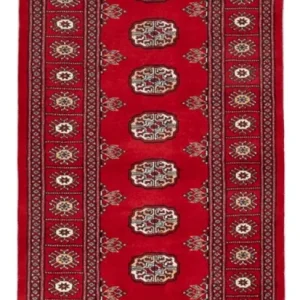 Biegacz Dywan pakistański - 183 x 78 cm - czerwony