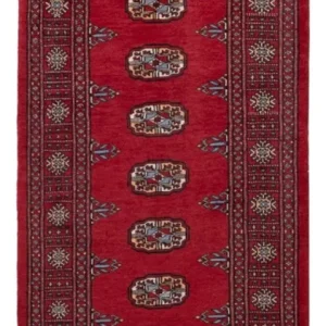 Biegacz Dywan pakistański - 191 x 80 cm - czerwony
