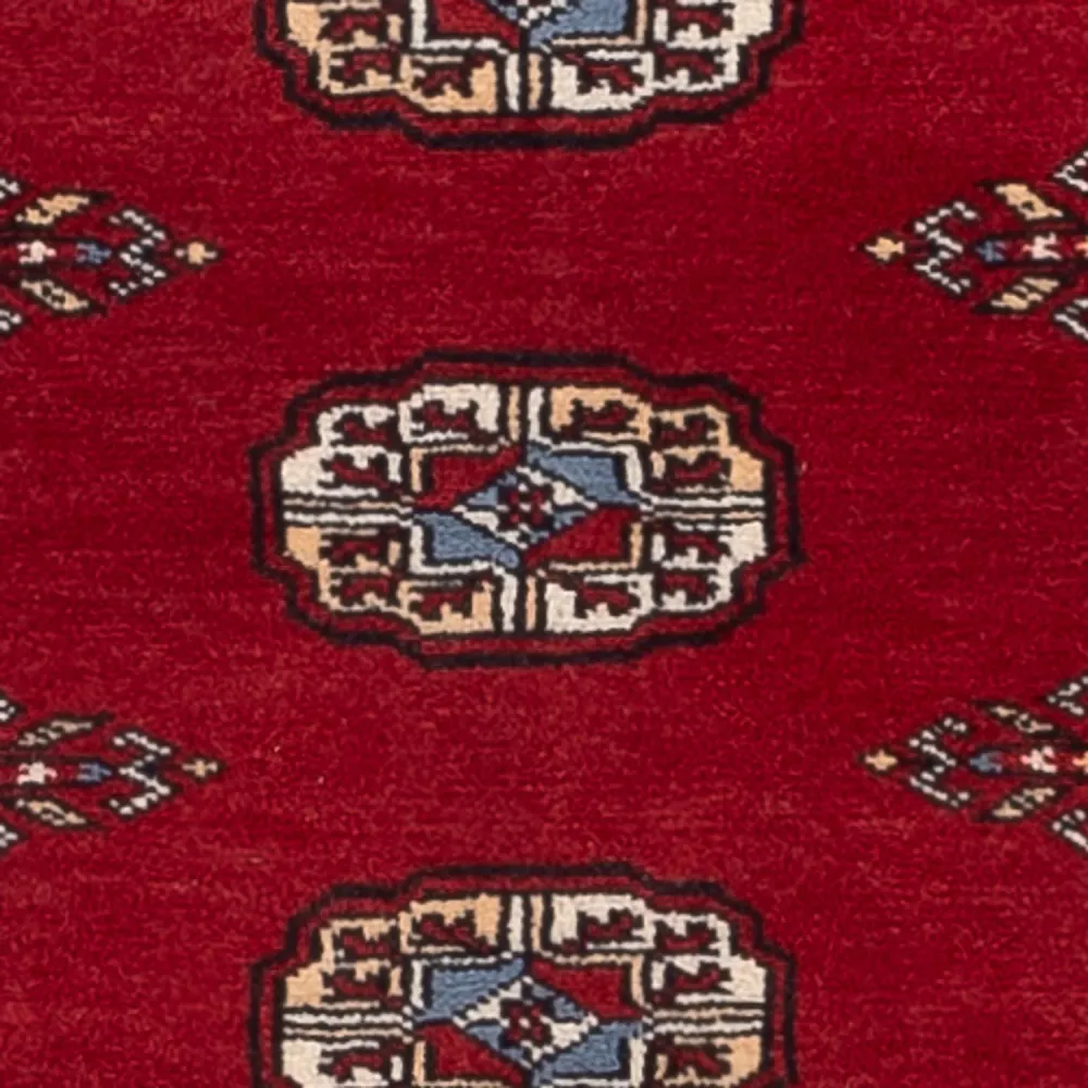 Biegacz Dywan pakistański - 200 x 79 cm - czerwony