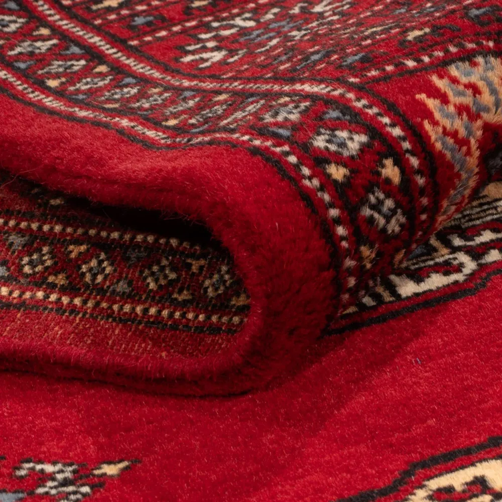Biegacz Dywan pakistański - 200 x 79 cm - czerwony