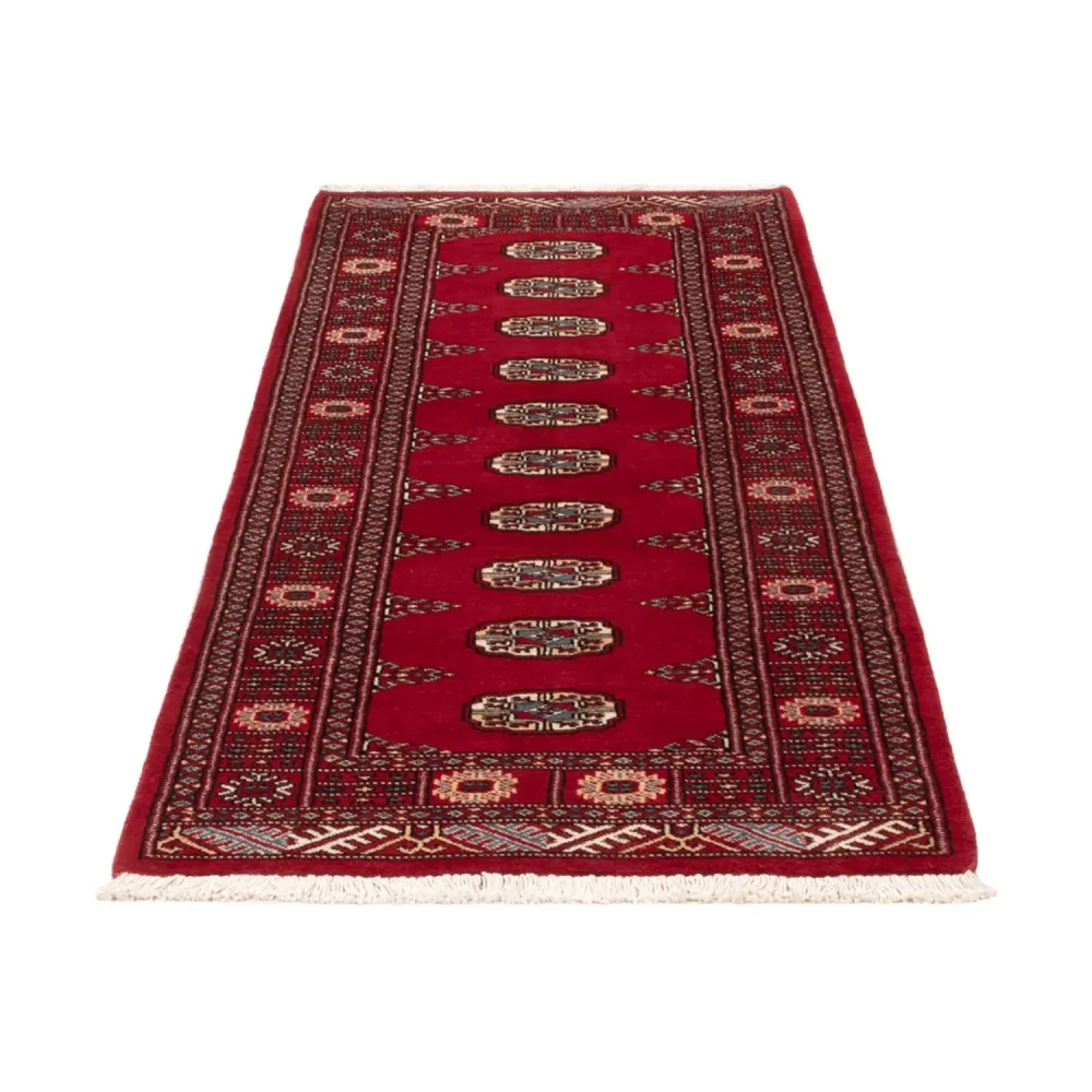 Biegacz Dywan pakistański - 200 x 79 cm - czerwony