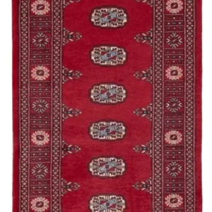 Biegacz Dywan pakistański - 203 x 80 cm - czerwony
