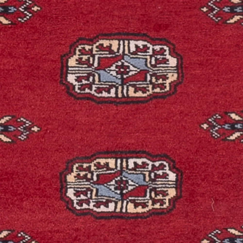Biegacz Dywan pakistański - 203 x 80 cm - czerwony