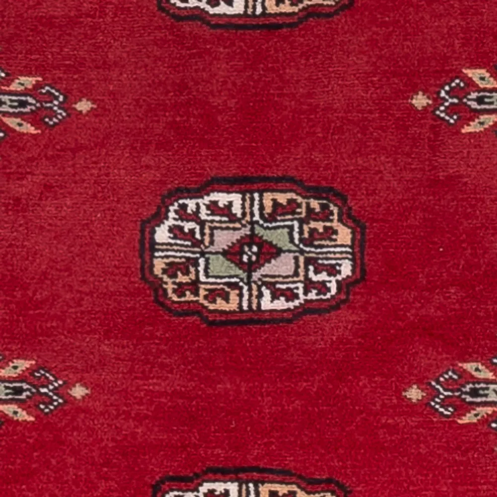 Biegacz Dywan pakistański - 242 x 76 cm - czerwony