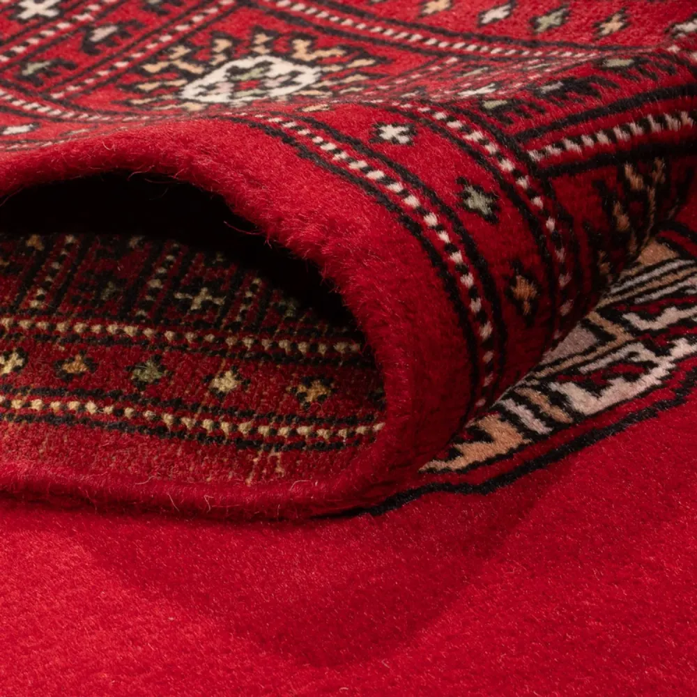 Biegacz Dywan pakistański - 242 x 76 cm - czerwony
