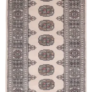 Biegacz Dywan pakistański - 254 x 77 cm - beżowy
