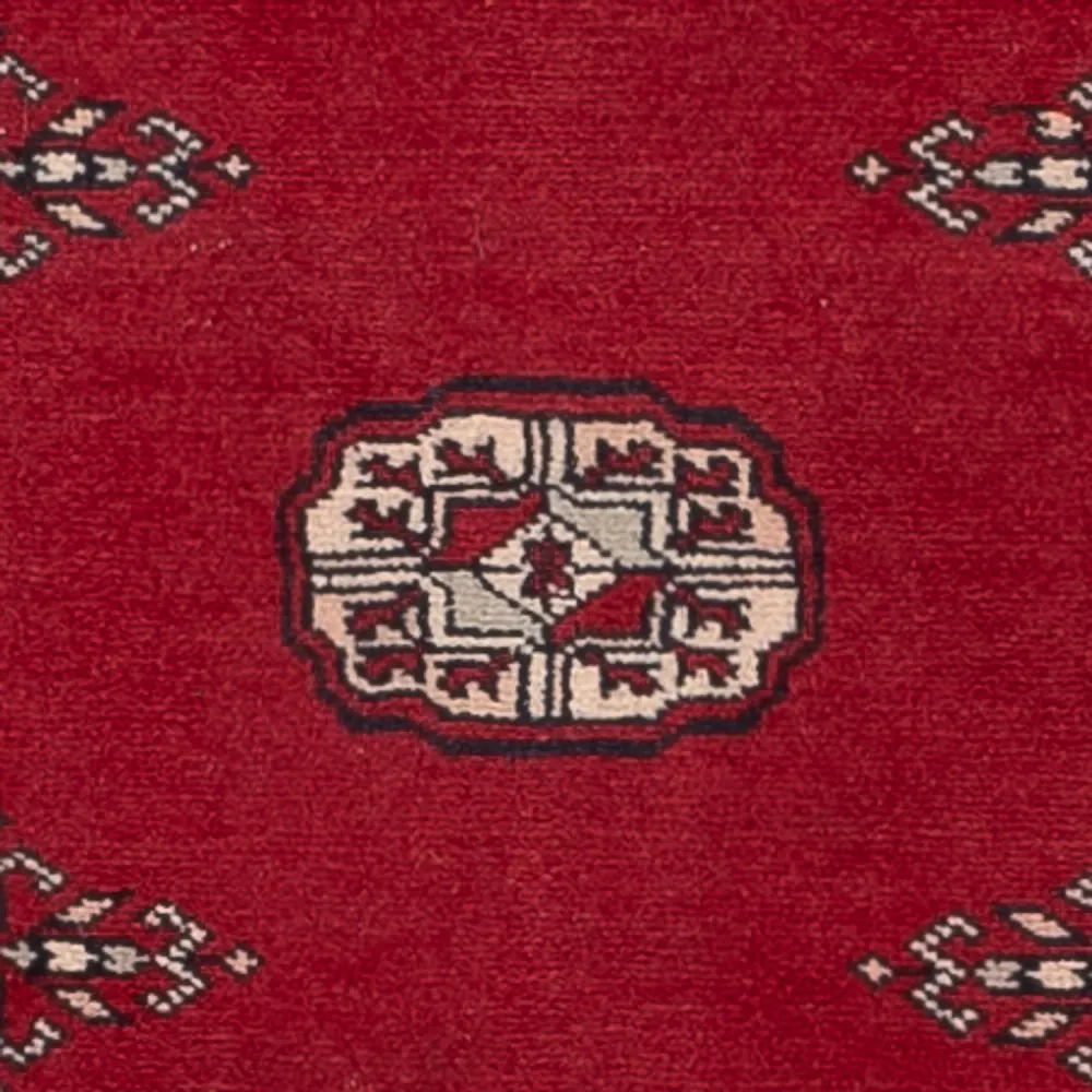 Biegacz Dywan pakistański - 257 x 75 cm - czerwony
