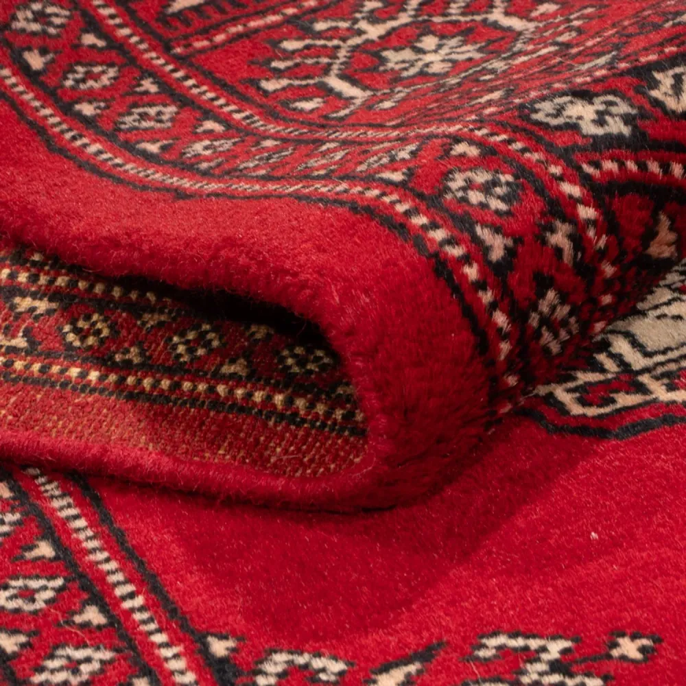 Biegacz Dywan pakistański - 257 x 75 cm - czerwony