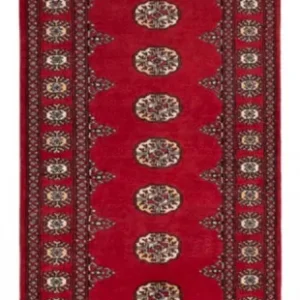 Biegacz Dywan pakistański - 272 x 80 cm - czerwony