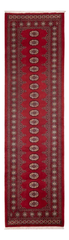 Biegacz Dywan pakistański - 286 x 79 cm - czerwony