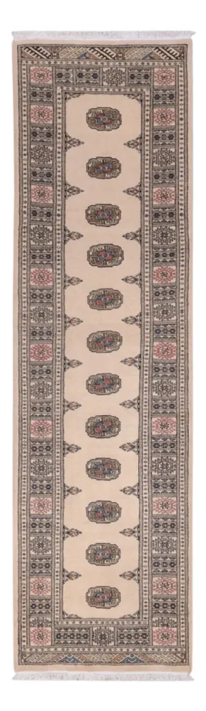Biegacz Dywan pakistański - 288 x 79 cm - beżowy