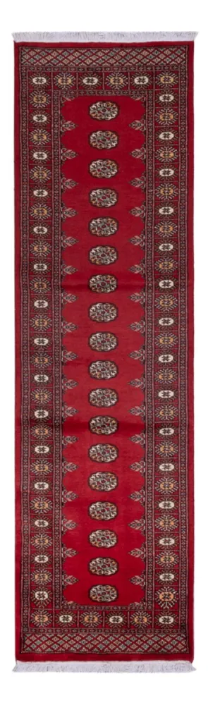 Biegacz Dywan pakistański - 289 x 78 cm - czerwony