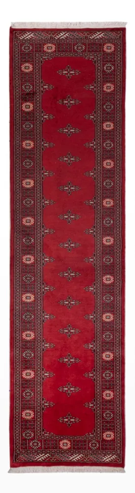 Biegacz Dywan pakistański - 303 x 79 cm - czerwony