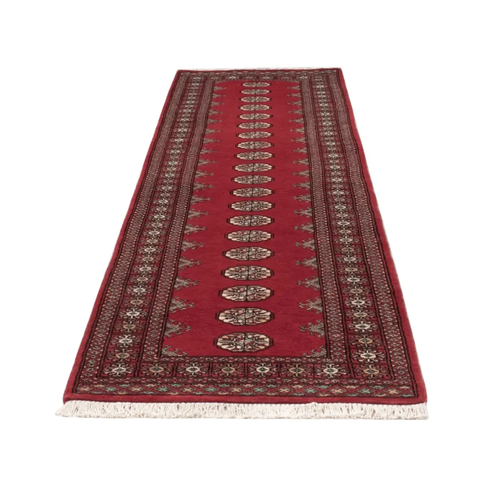 Biegacz Dywan pakistański - 304 x 77 cm - czerwony