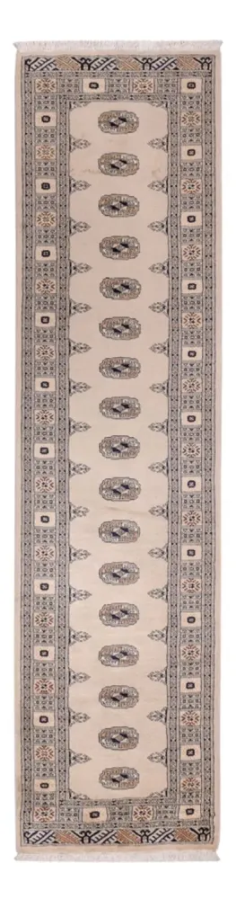 Biegacz Dywan pakistański - 317 x 78 cm - beżowy