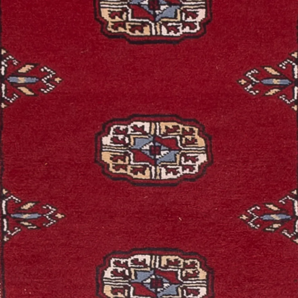 Biegacz Dywan pakistański - 319 x 79 cm - czerwony