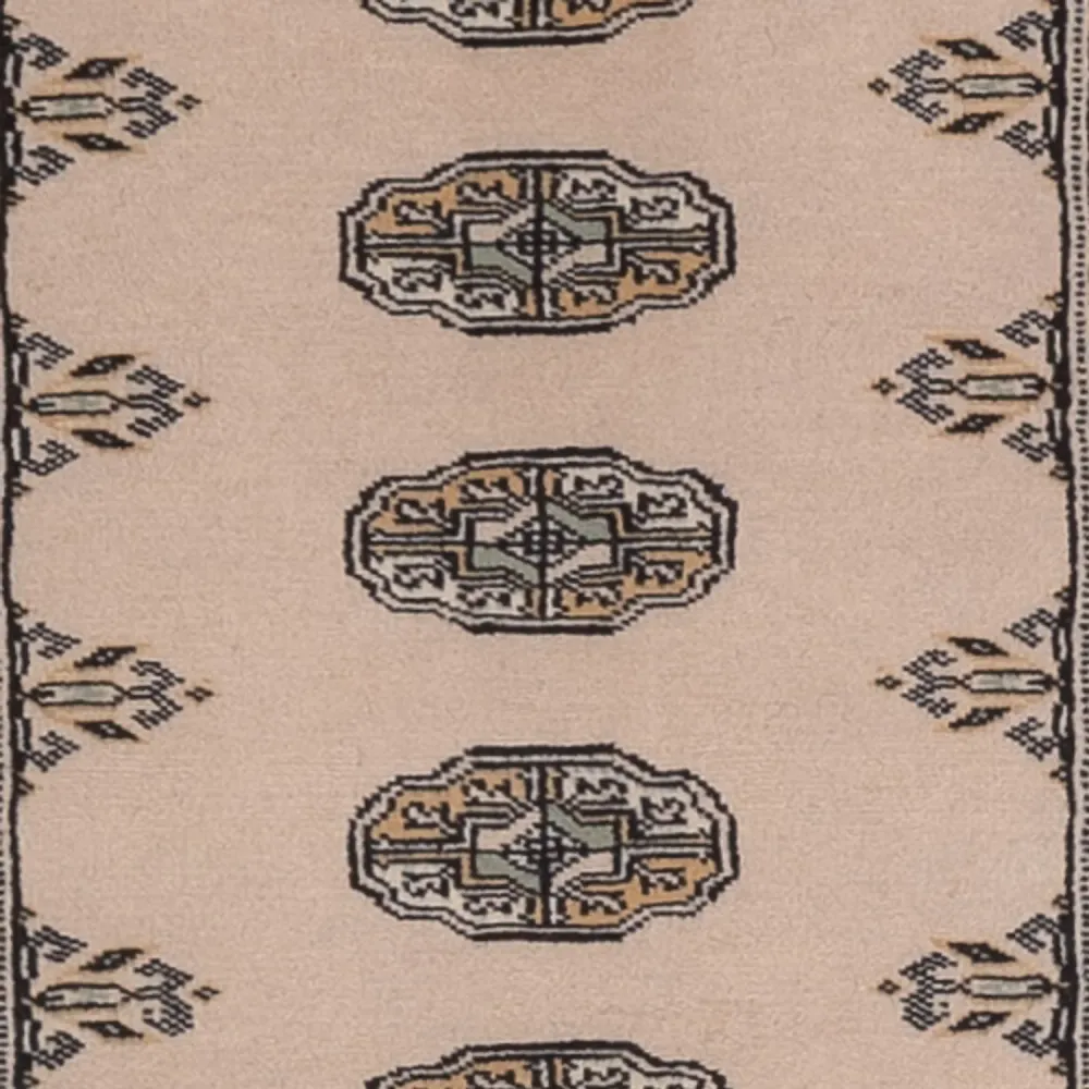 Biegacz Dywan pakistański - 361 x 79 cm - beżowy