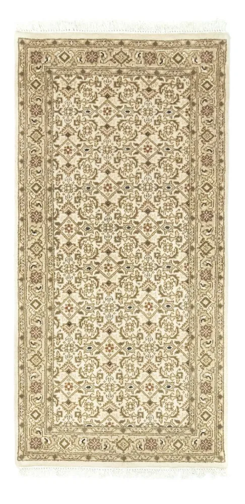 Biegacz Dywan perski - Bijar - 141 x 70 cm - beżowy