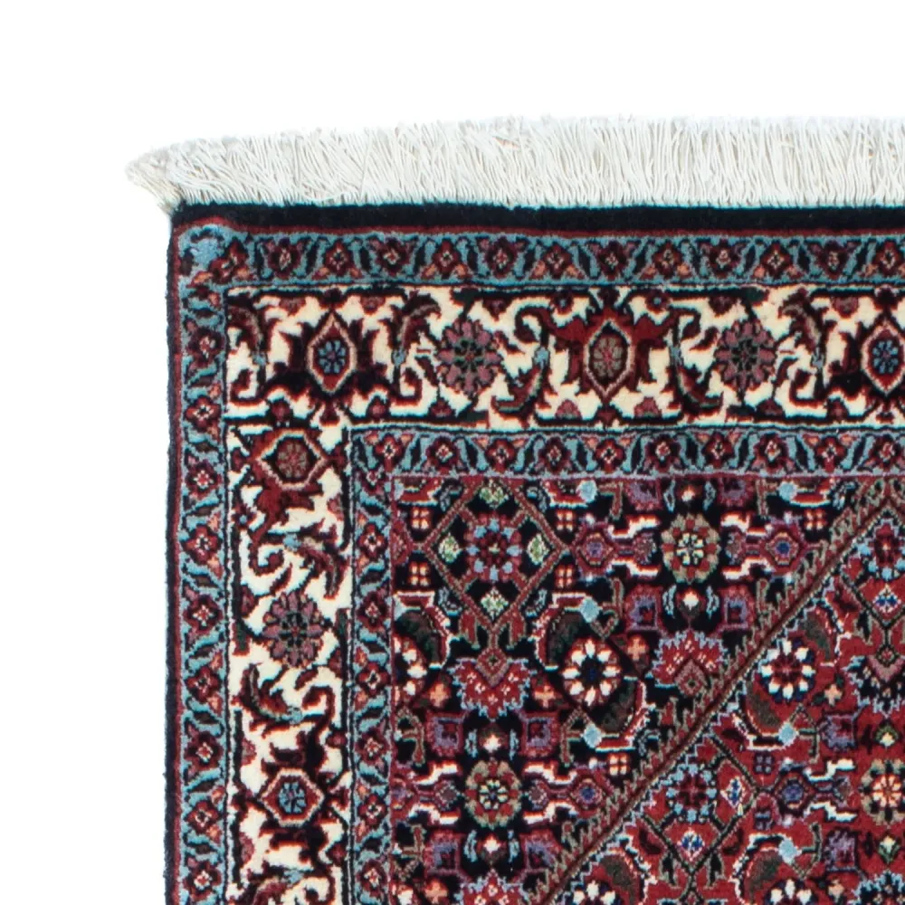 Biegacz Dywan perski - Bijar - 205 x 73 cm - ciemnoniebieski